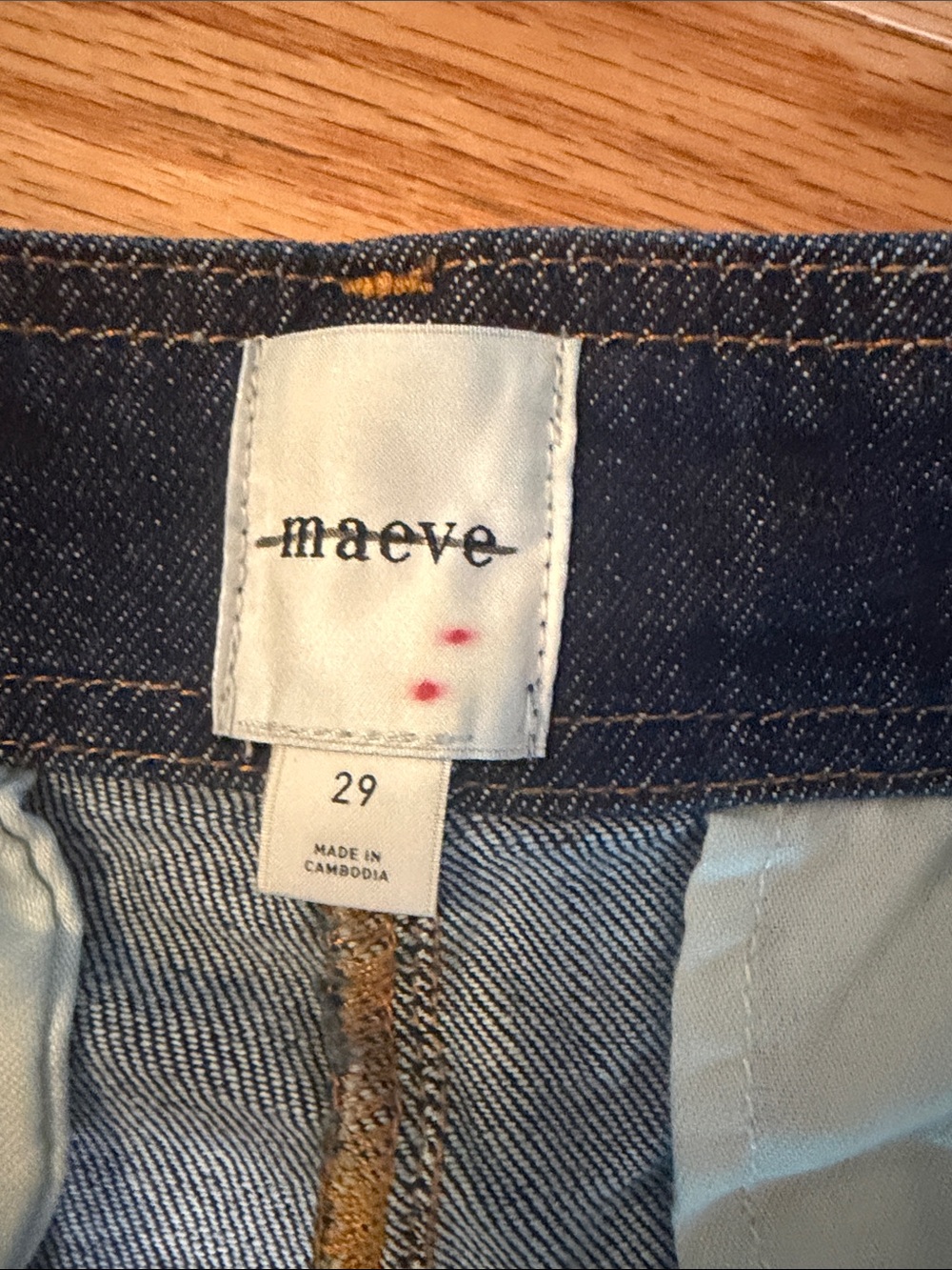 Anthropologie Pilcro Scalloped Edge Jean. Size 29 - Picture 8 of 13